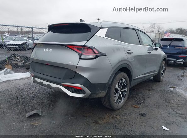 KNDPVCDF4S7418684 2025 KIA SPORTAGE Серый Задняя правая четверть