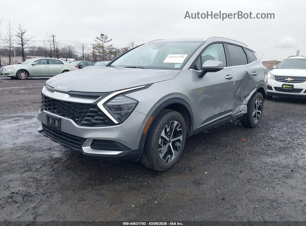 KNDPVCDF4S7418684 2025 KIA SPORTAGE Серый Передняя левая четверть