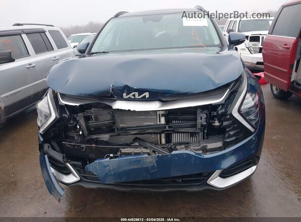 KNDPVCDGXR7147343 2024 KIA SPORTAGE HYBRID Blue წინა ხედი