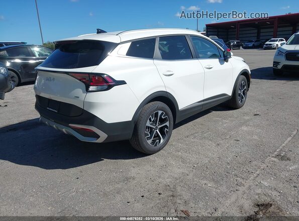 KNDPVCDGXS7253961 2025 KIA SPORTAGE HYBRID White Trasero derecho