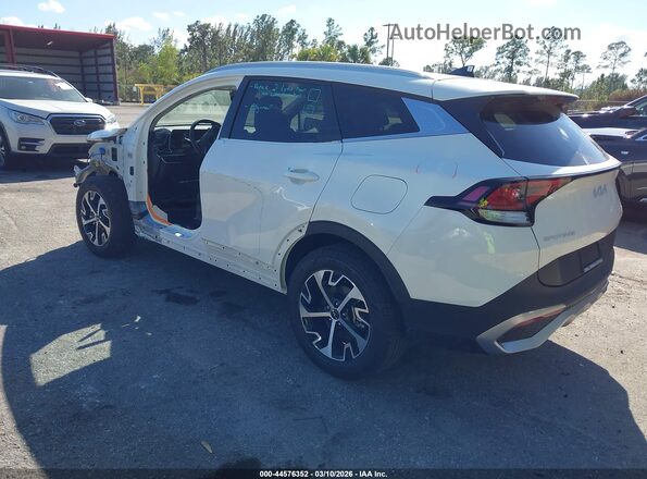 KNDPVCDGXS7253961 2025 KIA SPORTAGE HYBRID White Trasero izquierdo