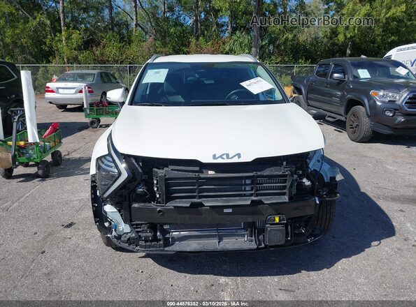 KNDPVCDGXS7253961 2025 KIA SPORTAGE HYBRID White Vista del cuadro de instrumentos