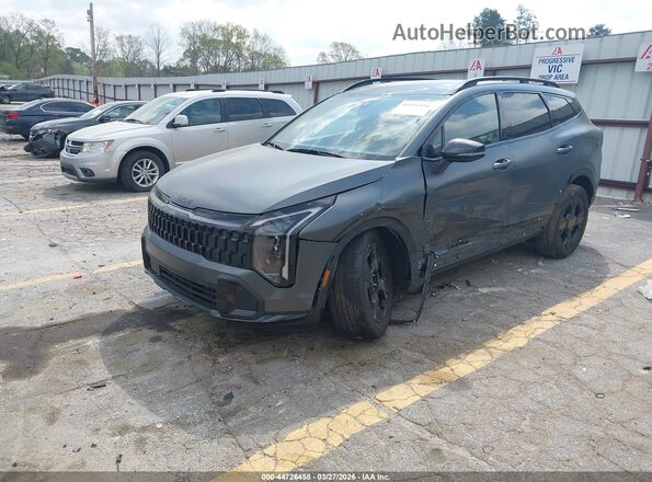 KNDPVDDG7T7286228 2026 KIA SPORTAGE HYBRID Gray Առջևի ձախ երեք քառորդ տեսարան
