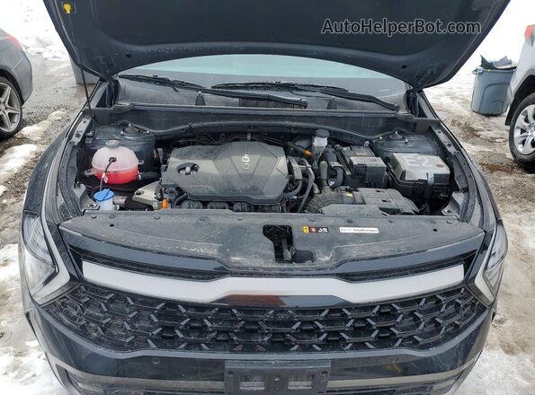 KNDPXCDFXR7257441 2024 KIA SPORTAGE Black Vista del compartimento del motor