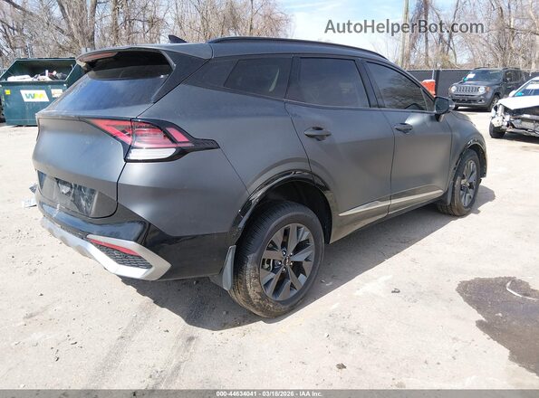 KNDPXCDG2R7121443 2024 KIA SPORTAGE HYBRID Gray Trasero derecho