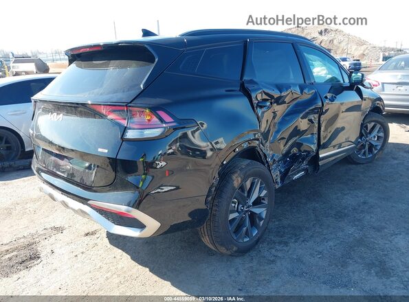 KNDPXCDG5S7244465 2025 KIA SPORTAGE HYBRID Black Задня права чверть