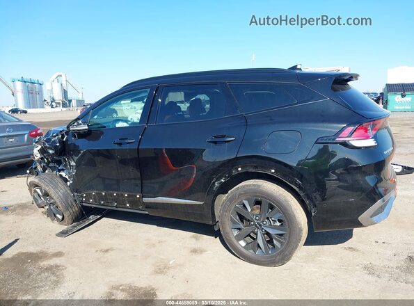 KNDPXCDG5S7244465 2025 KIA SPORTAGE HYBRID Black Вид задньої частини салону