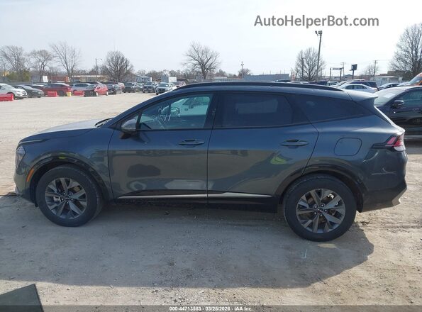 KNDPXCDG8S7226039 2025 KIA SPORTAGE HYBRID Gray Սալոնի 360 աստիճան տեսք