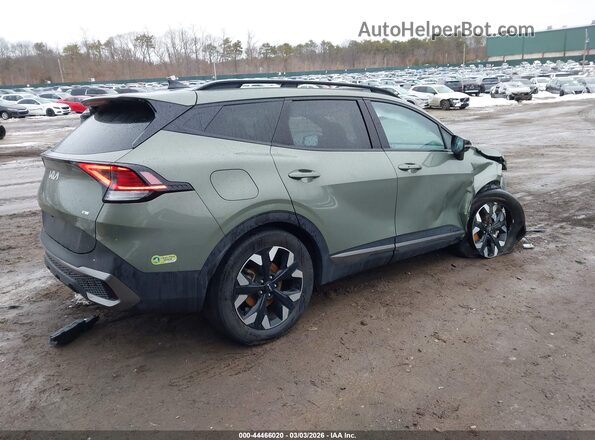 KNDPYDAH6P7062376 2023 KIA SPORTAGE PLUG-IN HYBRID Green Հետևի աջ