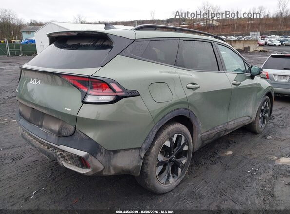 KNDPYDAH8P7101856 2023 KIA SPORTAGE PLUG-IN HYBRID Green Trasero derecho