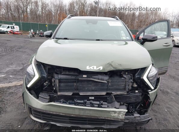 KNDPYDAH8P7101856 2023 KIA SPORTAGE PLUG-IN HYBRID Green Vista frontal