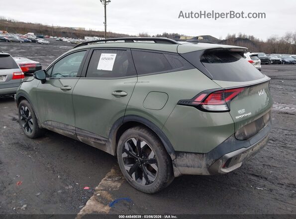 KNDPYDAH8P7101856 2023 KIA SPORTAGE PLUG-IN HYBRID Green Trasero izquierdo