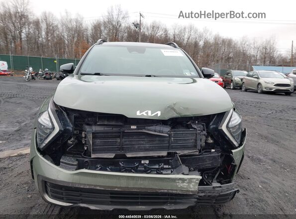 KNDPYDAH8P7101856 2023 KIA SPORTAGE PLUG-IN HYBRID Green Vista del cuadro de instrumentos