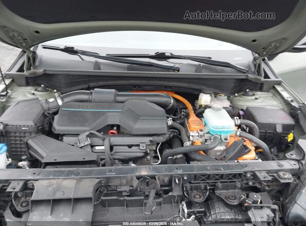 KNDPYDAH8P7101856 2023 KIA SPORTAGE PLUG-IN HYBRID Green Vista trasera