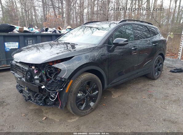 KNDPYDDH2S7246315 2025 KIA SPORTAGE PLUG-IN HYBRID Black Vista tres cuartos delantera izquierda