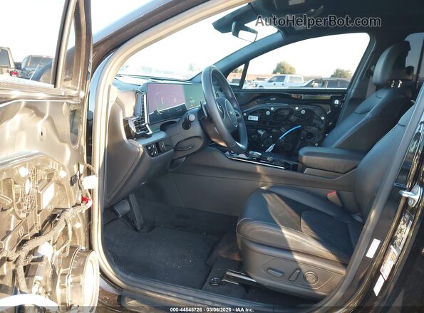 KNDPYDDH2S7257962 2025 KIA SPORTAGE PLUG-IN HYBRID Black Front interior view