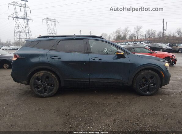KNDPYDDH4S7262175 2025 KIA SPORTAGE PLUG-IN HYBRID Dark Blue Սալոնի հետևի տեսք