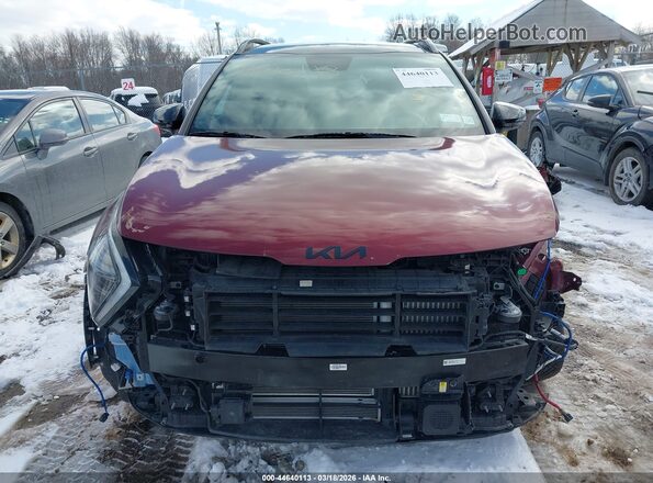 KNDPZDDH1S7188694 2025 KIA SPORTAGE PLUG-IN HYBRID Red Вид спереду