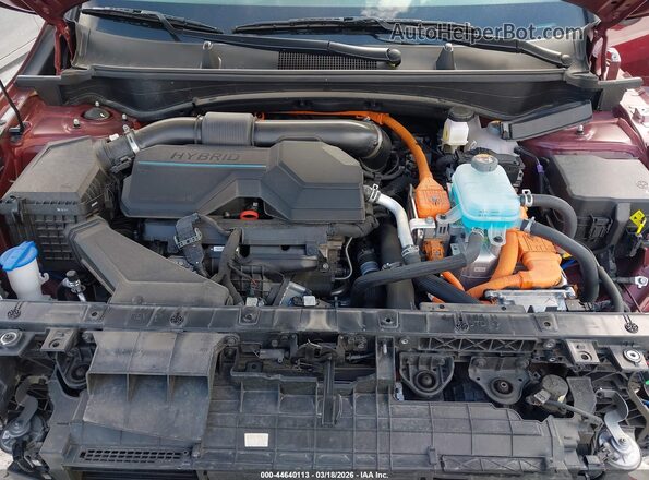 KNDPZDDH1S7188694 2025 KIA SPORTAGE PLUG-IN HYBRID Red Вид ззаду