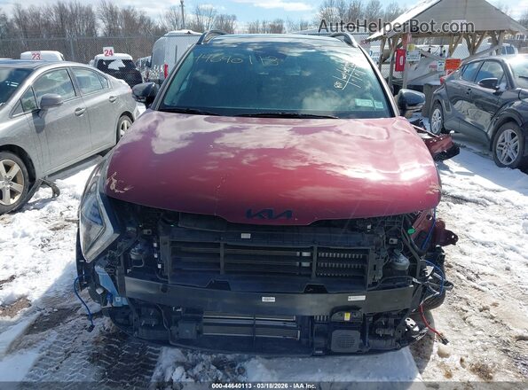 KNDPZDDH1S7188694 2025 KIA SPORTAGE PLUG-IN HYBRID Red Вид задньої частини салону
