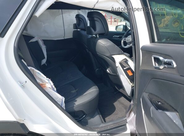KNDPZDDH3S7222604 2025 KIA SPORTAGE PLUG-IN HYBRID White Vista de la etiqueta del VIN