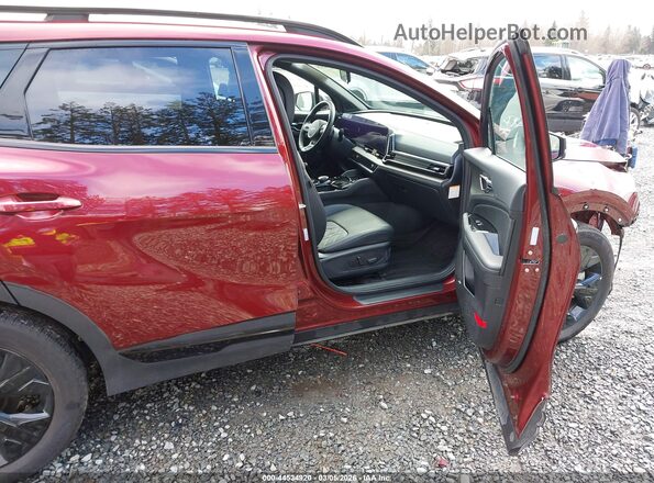 KNDPZDDH4S7212423 2025 KIA SPORTAGE PLUG-IN HYBRID Red Вид салону спереду