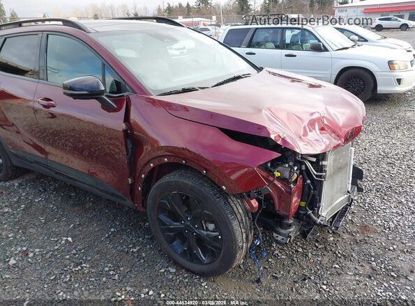 KNDPZDDH4S7212423 2025 KIA SPORTAGE PLUG-IN HYBRID Red Вид спереду