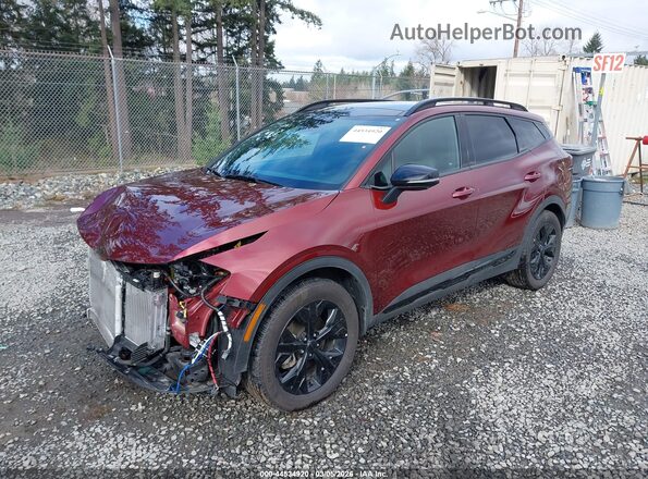 KNDPZDDH4S7212423 2025 KIA SPORTAGE PLUG-IN HYBRID Red Передня ліва чверть