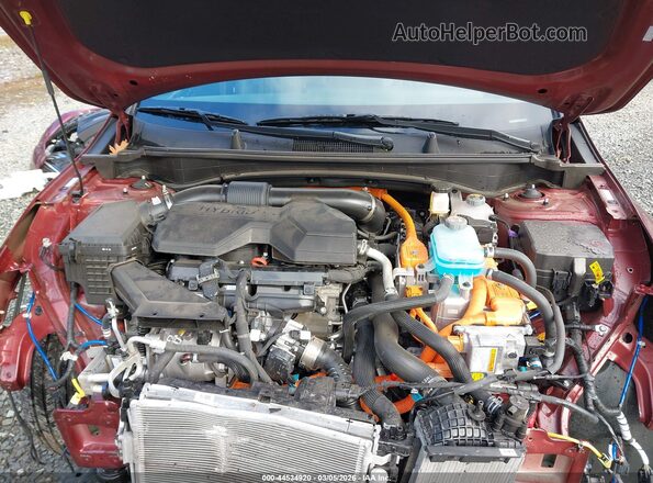 KNDPZDDH4S7212423 2025 KIA SPORTAGE PLUG-IN HYBRID Red Вид ззаду