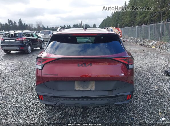 KNDPZDDH4S7212423 2025 KIA SPORTAGE PLUG-IN HYBRID Red 