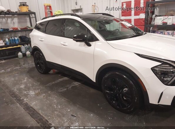 KNDPZDDH6S7250462 2025 KIA SPORTAGE PLUG-IN HYBRID White Սալոնի 360 աստիճան տեսք