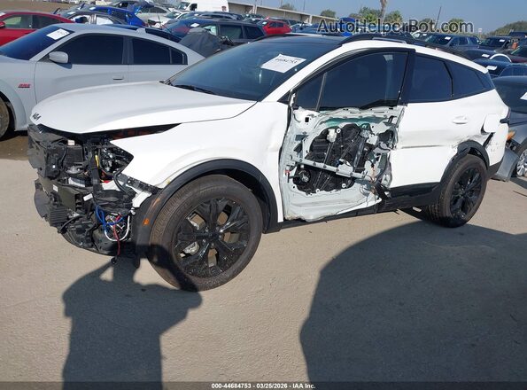 KNDPZDDH9S7280703 2025 KIA SPORTAGE PLUG-IN HYBRID White Vista tres cuartos delantera izquierda