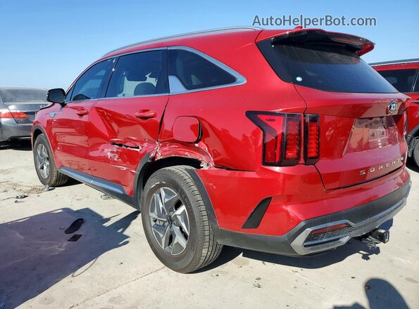 KNDRH4LG2M5024471 2021 KIA SORENTO Red 