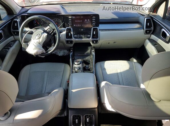 KNDRH4LG2M5024471 2021 KIA SORENTO Red 
