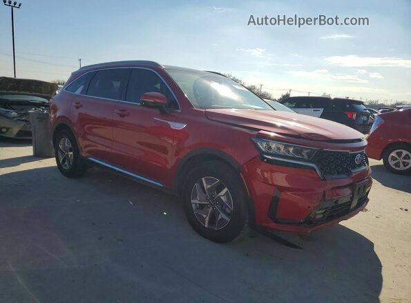 KNDRH4LG2M5024471 2021 KIA SORENTO Red 