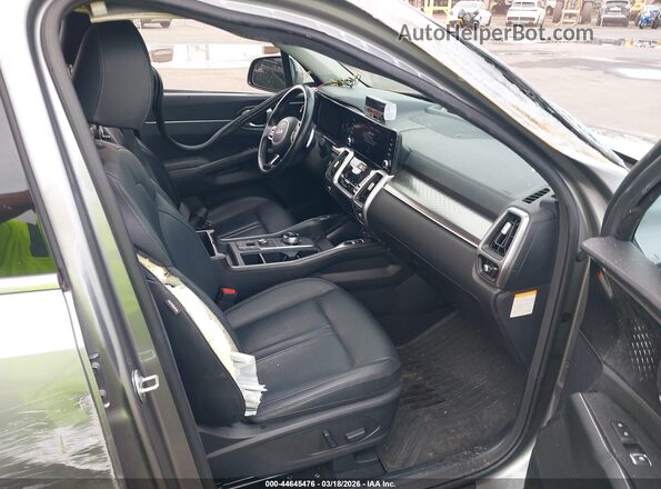 KNDRH4LG2P5228644 2023 KIA SORENTO HYBRID Gray წინა სალონის ხედი