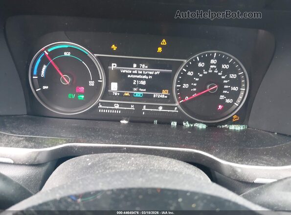 KNDRH4LG2P5228644 2023 KIA SORENTO HYBRID Gray უკანა სავარძლების ხედი