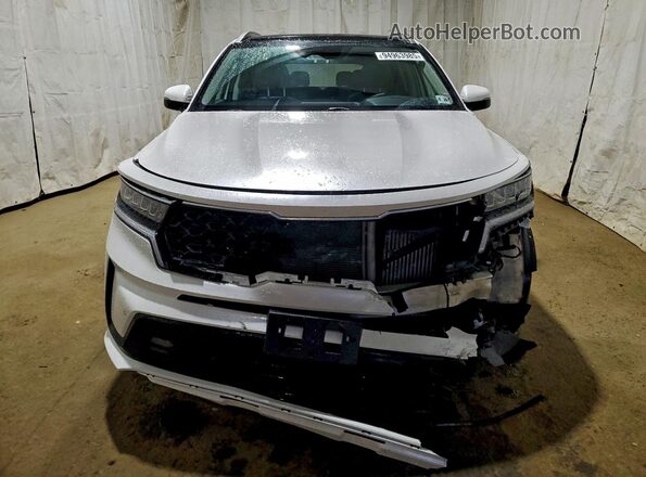 KNDRH4LG4M5033303 2021 KIA SORENTO White წინა ხედი