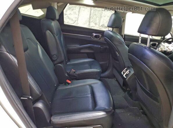 KNDRH4LG4M5033303 2021 KIA SORENTO White უკანა სალონის ხედი