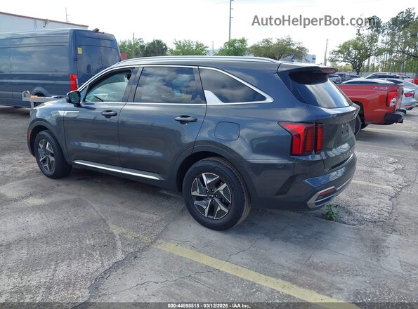 KNDRH4LG8M5019226 2021 KIA SORENTO HYBRID Gray Rear left