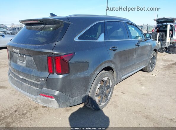 KNDRHDJG4S5295659 2025 KIA SORENTO HYBRID Gray Задня права чверть