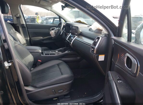 KNDRHDLG0P5173157 2023 KIA SORENTO HYBRID Черный Вид салона спереди