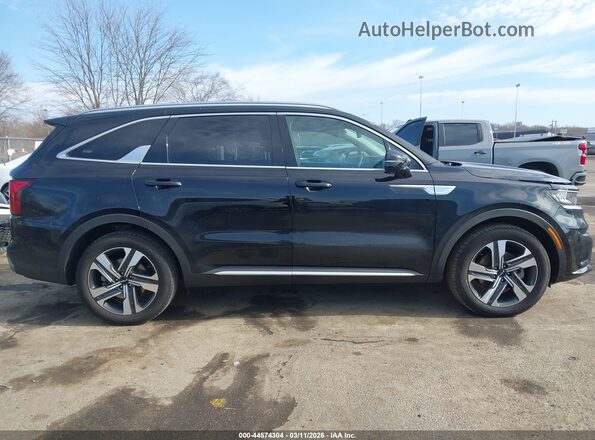 KNDRHDLG0P5173157 2023 KIA SORENTO HYBRID Черный Вид задней части салона