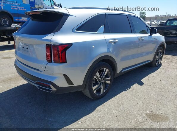 KNDRHDLG0R5248443 2024 KIA SORENTO HYBRID Silver Rear right