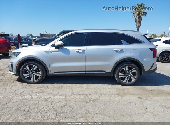 KNDRHDLG0R5248443 2024 KIA SORENTO HYBRID Silver 360 interior view