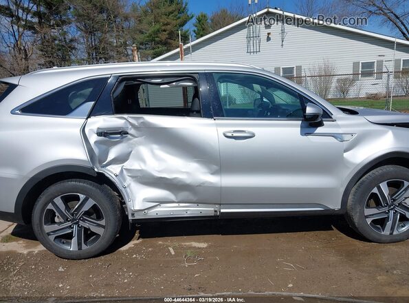 KNDRHDLG9P5223070 2023 KIA SORENTO HYBRID Серебряный Панорамный вид салона 360°