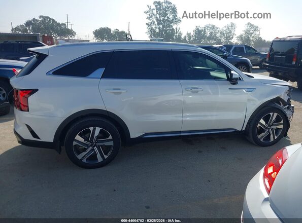 KNDRHDLG9R5259778 2024 KIA SORENTO HYBRID White Vista interior de 360 grados