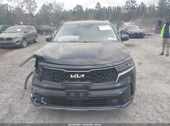 KNDRHDLGXP5223949 2023 KIA SORENTO HYBRID Black ხელსაწყოთა პანელის ხედი