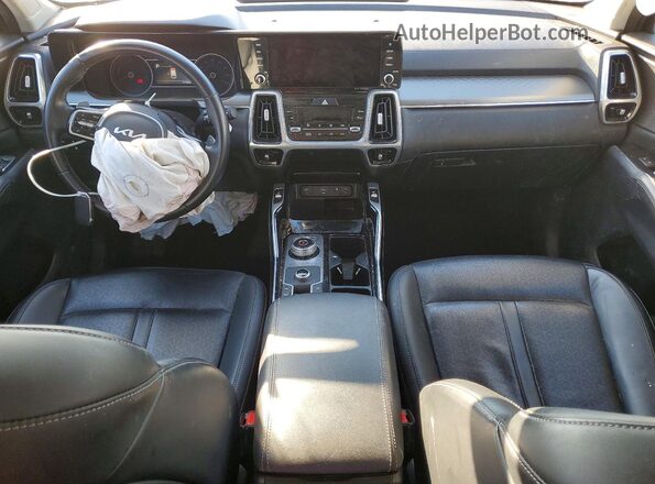 KNDRJDLH5N5082251 2022 KIA SORENTO Black Dashboard view