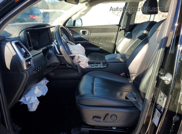 KNDRJDLH5N5082251 2022 KIA SORENTO Black Front interior view